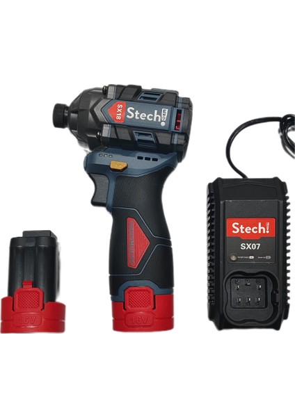 SX18 2 x 2.0 Ah Akülü Torklu Vidalama 16 V