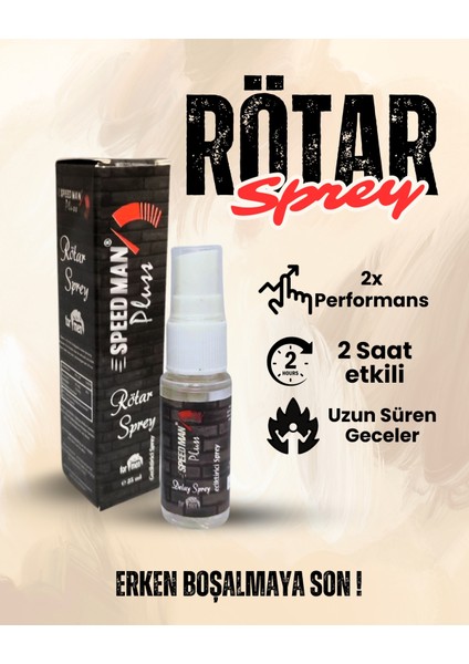 Speed Man Pluss 25 ml Rötar Spray