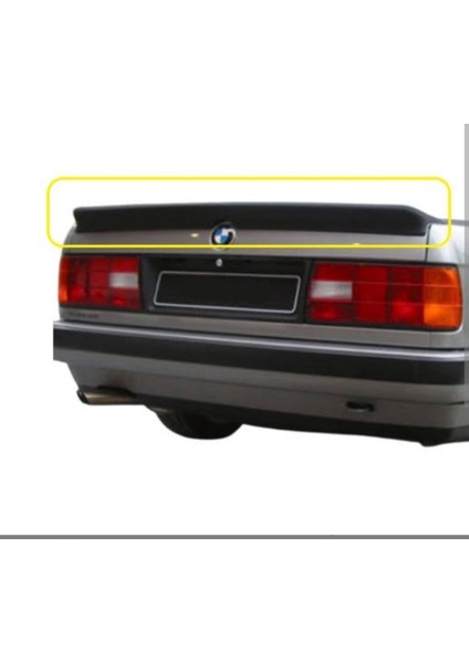 Bmw E30 M1 Spoiler Boyasız Ham Mat Siyah fırsatları