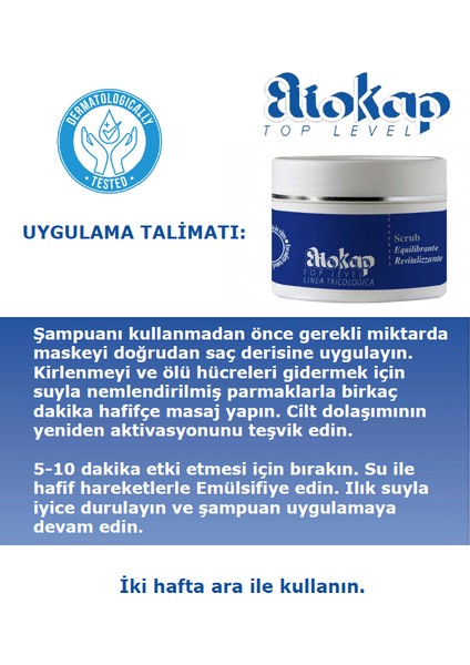 Dengeleyici Ve Canlandırıcı Saç Derisi Peelingi, Saç Kökleri Güçlendirici Saç Maskesi (Peeling), 95 Ml.,