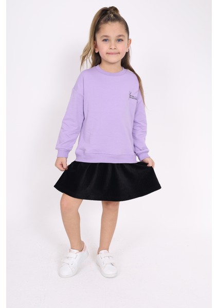 Kız Çocuk Baskılı Elbise modelleri