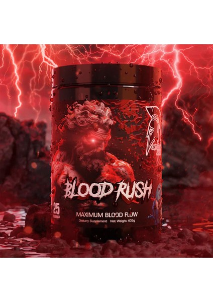 Blood Rush Pump Preworkout Huperzine + Agmatine Sulfate