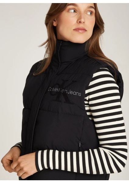 Siyah Kadın Yelek Chenılle Monologo Vest fiyatları