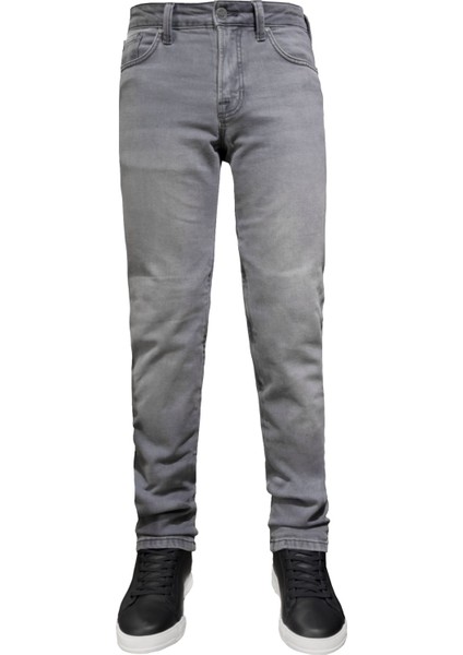Urbanizer Grey Korumalı Motosiklet Kot Pantolonu
