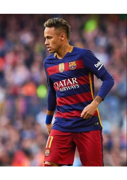Barcelona 2015 Süper Kupa Finali Neymar Jr Nostalji Forması