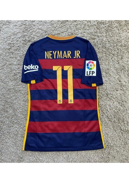 Barcelona 2015 Süper Kupa Finali Neymar Jr Nostalji Forması