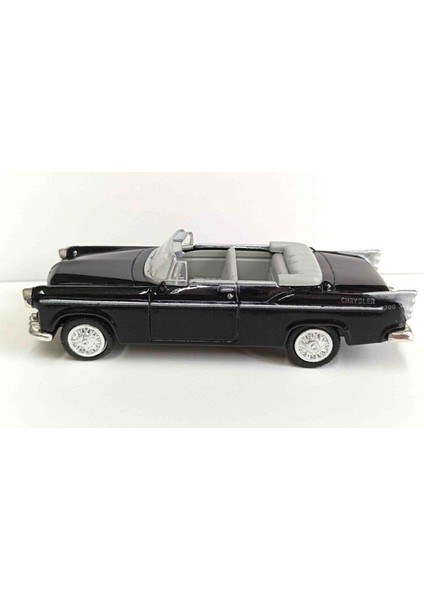 1:43 Ölçekli Lisanslı Metal Retro Amerikan Arabaları - 1955 Chrysler C-300 - 10 cm