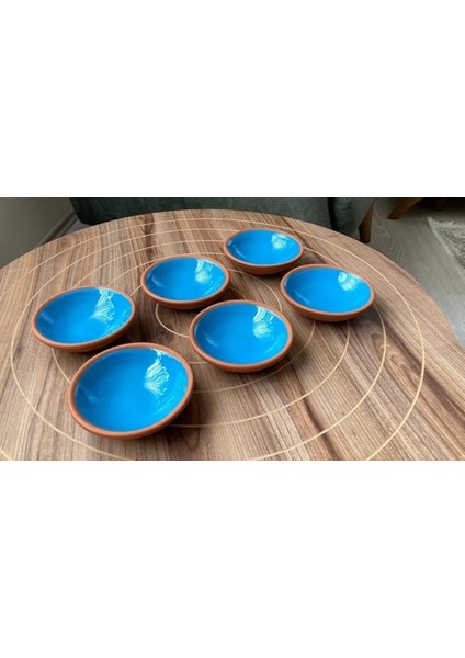 Ath Store Mavi Çömlek Çerezlik & Sosluk & Reçellik & Kahve Yanı Lokumluk