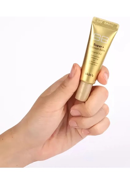 Yoğun Kapatıcılık Sunan Bb Krem Super Plus Beblesh Balm Spf30 Pa ++ Gold 7g