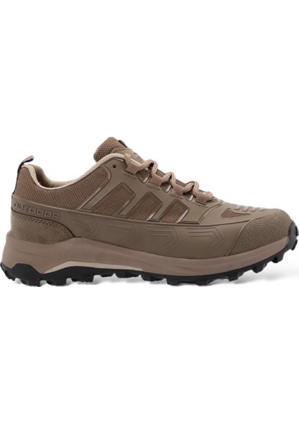 Erkek Soğuk ve Suya Dayanıklı Günlük Trekking Outdoor Ayakkabı Vizon