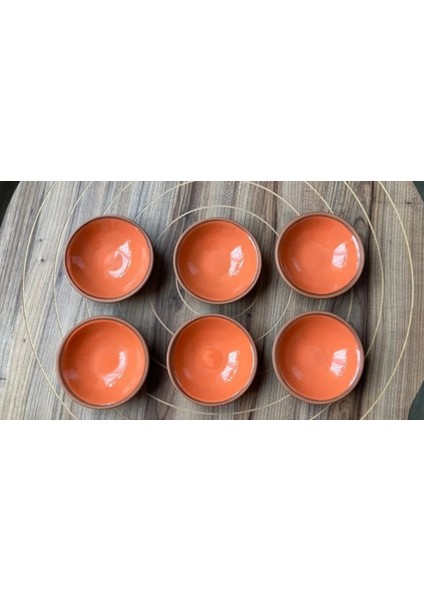 Ath Store Turuncu Çömlek Çerezlik & Sosluk & Reçellik & Kahve Yanı Lokumluk