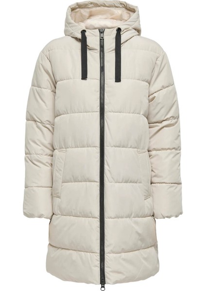 Onlclaıre Puffer Hood Coat cc Kadın Mont 15323232
