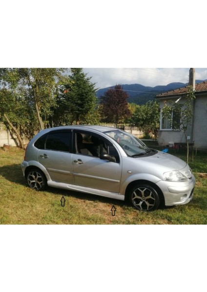 Citroen C3 Marşpiyel Takımı-Boyasız Uyumlu