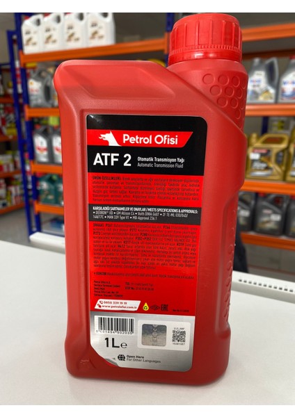 Atf-2 1 Lt Direksiyon Yağı (2024 Üretim)