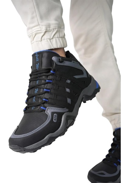 Erkek Kışlık Trekking Spor Bot Siyah Sax fırsatları