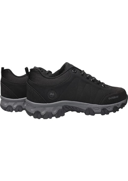 Soğuk Geçirmez Unisex Outdoor Trekking Bot Ayakkabı Siyah - Füme fırsatları