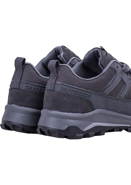 Erkek Soğuk ve Suya Dayanıklı Günlük Trekking Outdoor Ayakkabı Füme