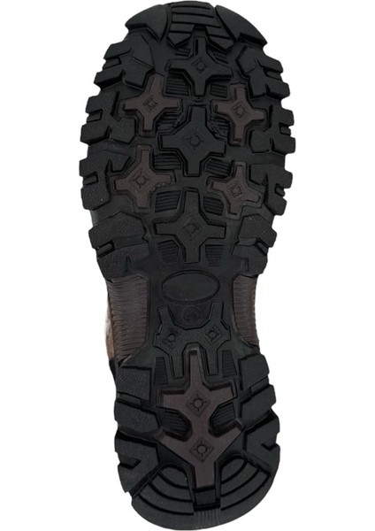 Erkek Günlük Soğuk Geçirmez Trekking Outdoor Ayakkabı Kahverengi