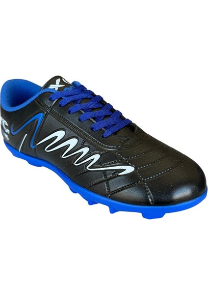 Erkek Krampon Dişli Futbol Ayakkabısı SİYAH - MAVİ modelleri