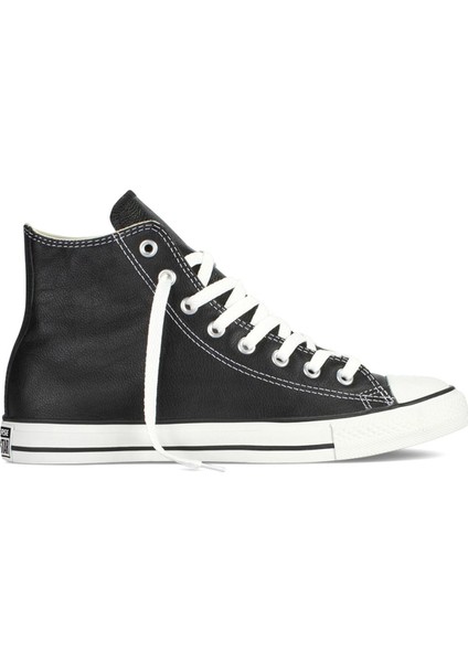 Chuck Taylor All Star Leather Unisex Siyah Sneaker Ayakkabı 132170C
