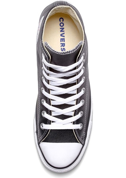 Chuck Taylor All Star Leather Unisex Siyah Sneaker Ayakkabı 132170C fiyatları