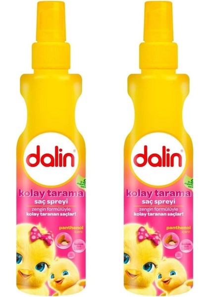 Badem Özlü Kolay Tarama Saç Spreyi 200 ml 2 Adet
