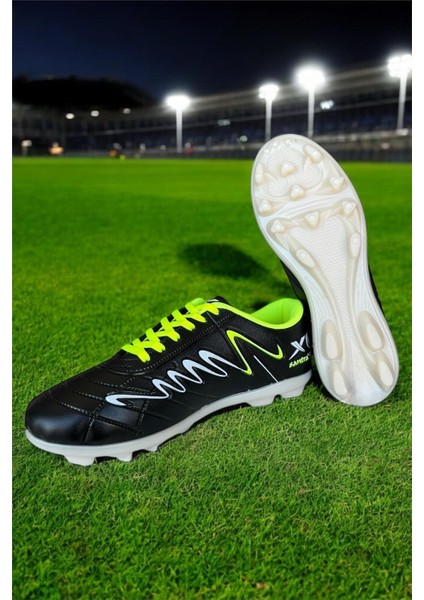 Erkek Krampon Dişli Futbol Ayakkabısı SARI - SİYAH fiyatları