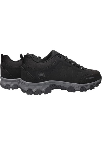 Soğuk Geçirmez Unisex Outdoor Trekking Bot Ayakkabı SİYAH - FÜME fırsatları