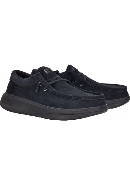Erkek Oxford ( Klasik) HD.41975-001 Hey Dude Wally Comf Suede Black fiyatları