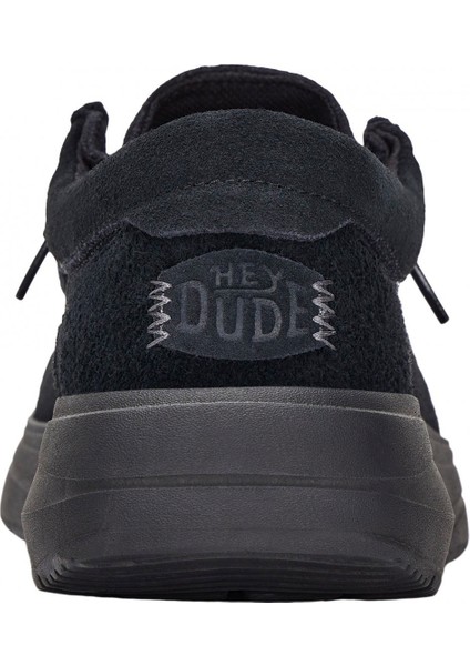 Erkek Oxford ( Klasik) HD.41975-001 Hey Dude Wally Comf Suede Black fırsatları