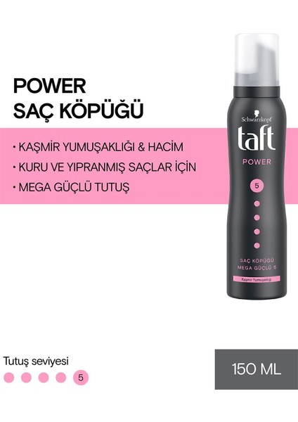 Power Kaşmir Köpük 150ml x 2 Adet