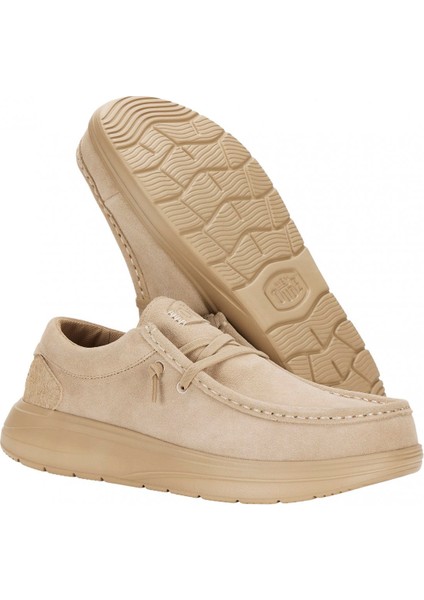 Erkek Oxford ( Klasik) HD.41975-265 Hey Dude Wally Comf Suede Tan modelleri