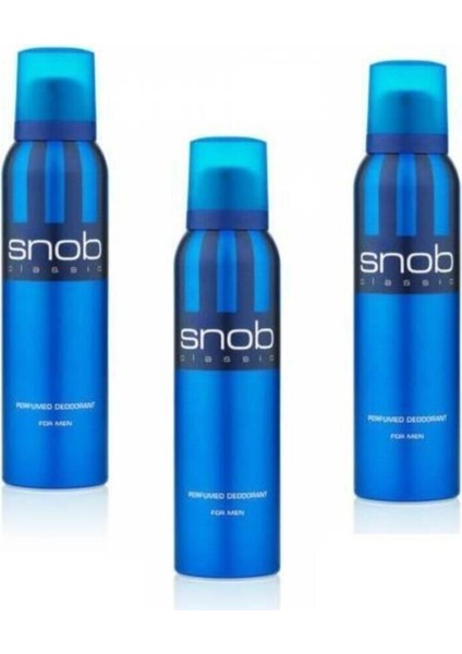 For Men Classic Deodorant 150ML x 3 Adet