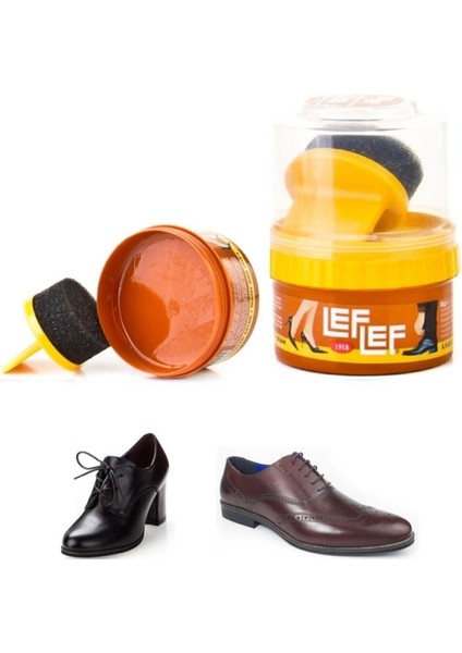 Açık Kahve Pratik Cilalı Krem Ayakkabı Bakım Boyası 50 ml
