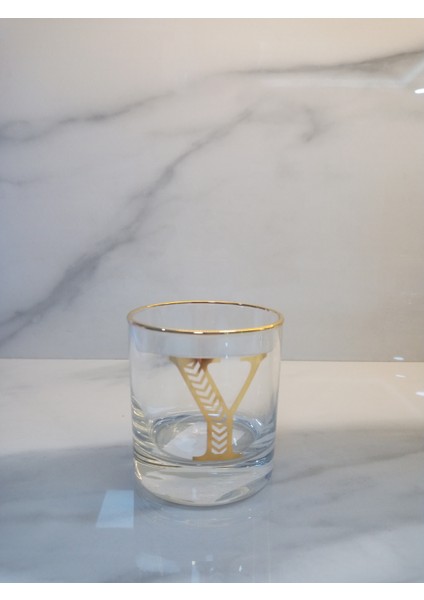 mudo Monogram Cam Bardak - Y fiyatları