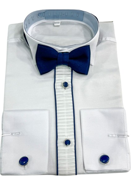 Erkek Çocuk Biyeli Gömlek