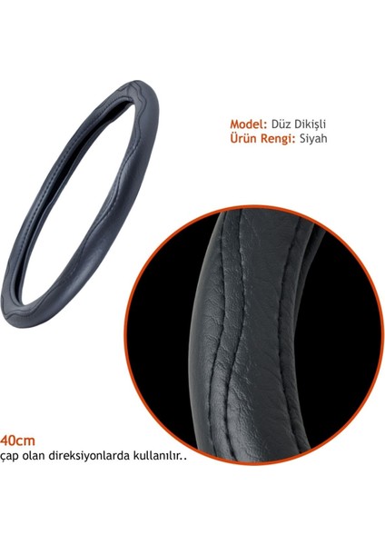Direksiyon Kılıfı 40 cm Siyah BR1841424