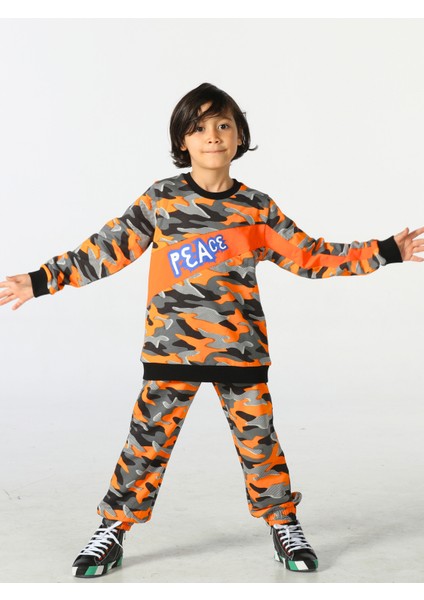 Peace Kamuflaj Eşofman Takım