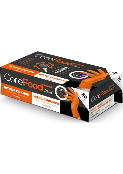 Core Food Balık Sırtı Eldiven 50 Adet