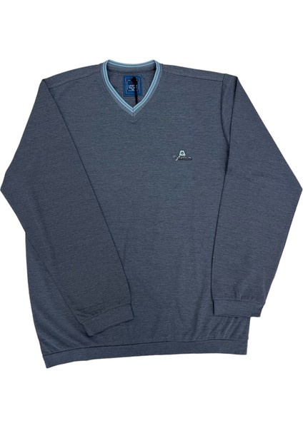 25 8051 BÜYÜK BEDEN V YAKA UZUN KOL fırsatları