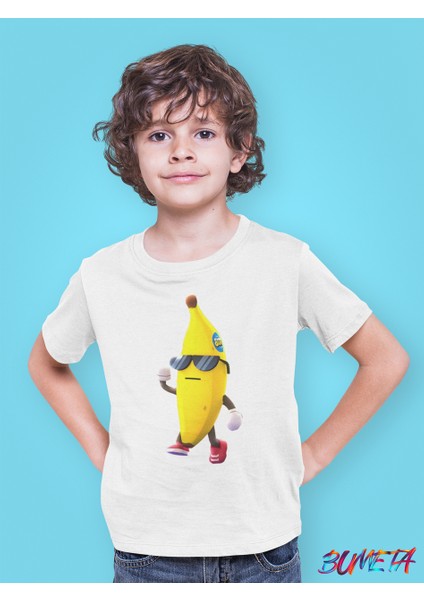 Stumble Guys Banana Muz Karakter Oyun Game Çocuk Tişört T-Shirt