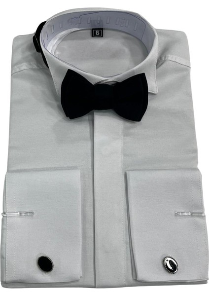 Erkek Çocuk Gizli Patlı Gömlek