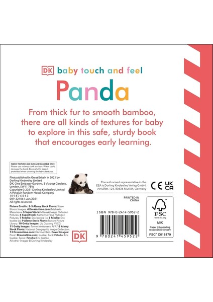 Baby Touch And Feel Panda indirimleri
