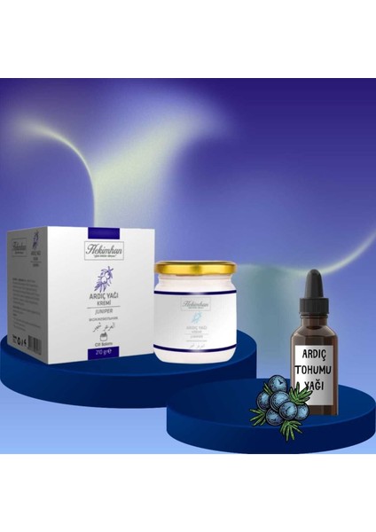 Ardıç Yağı Kremi 210 gr ve Ardıç Tohumu Yağı 20 ml