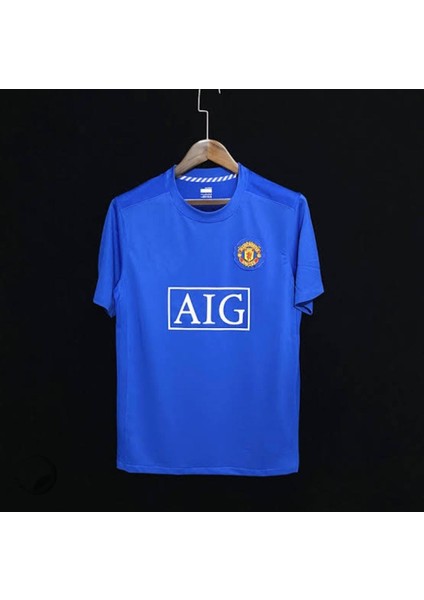 Manchester United 2007/2008 Cristiano Ronaldo Deplasman Nostalji Forması (Blue) modelleri