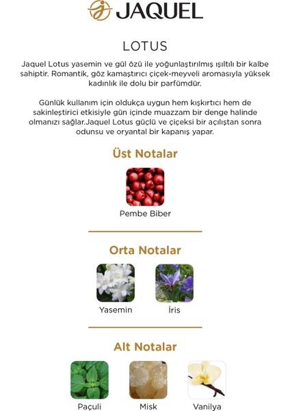 Lotus Kadın Parfümü 100ml