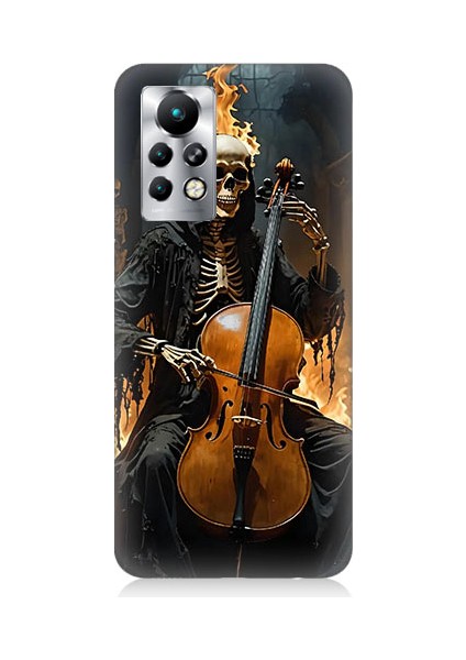 Infinix Note 11 Pro Uyumlu Iskelet Çello Desenli Silikon Kılıf