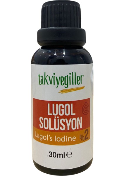 Lugol - Iyot Kafesi Seti – %2 Lugol 30ML + Roll-On 10ML