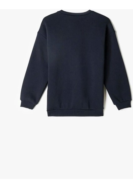 5WKB10419TK 704 Lacıvert Erkek Cocuk Jersey Sweatshırt fiyatları