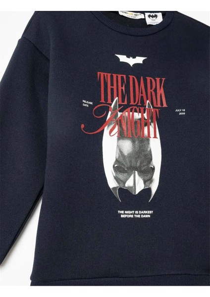 5WKB10419TK 704 Lacıvert Erkek Cocuk Jersey Sweatshırt modelleri